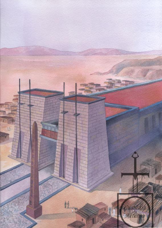 Templo Najshet en Harrassia